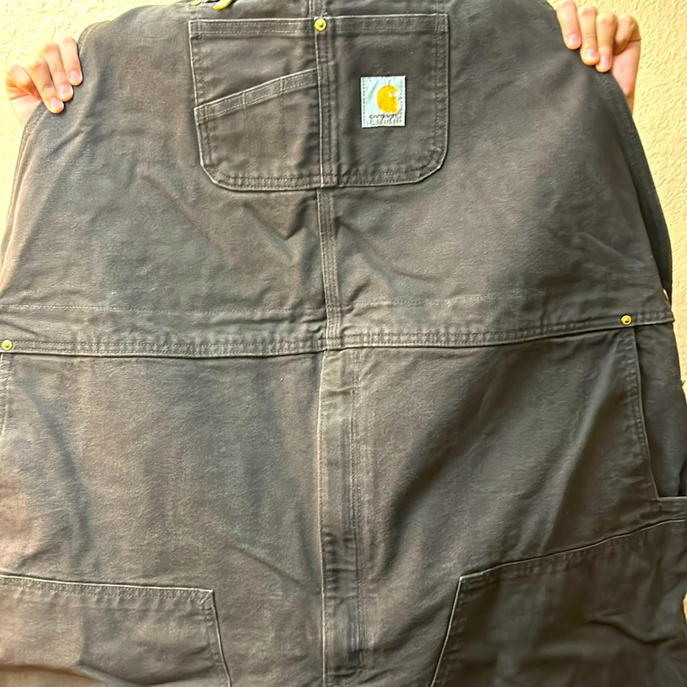 Carhartt overall model No. R01-M brown